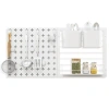 Costway Pegboard Combination Kit Combination Wall Organizer With Magnets And Hooks In Multi