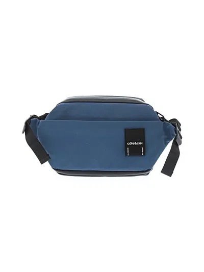 Pre-owned Côte And Ciel Belt Bag In Blue