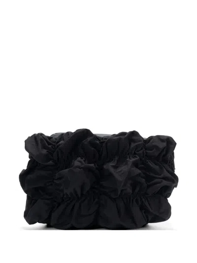 Côte And Ciel Gathered Neva Shoulder Bag In White