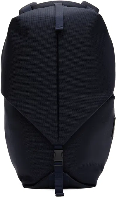 Côte And Ciel Navy Small Oril Backpack In Blue
