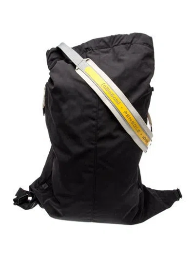Pre-owned Côte And Ciel Nylon Shoulder Bag In Black