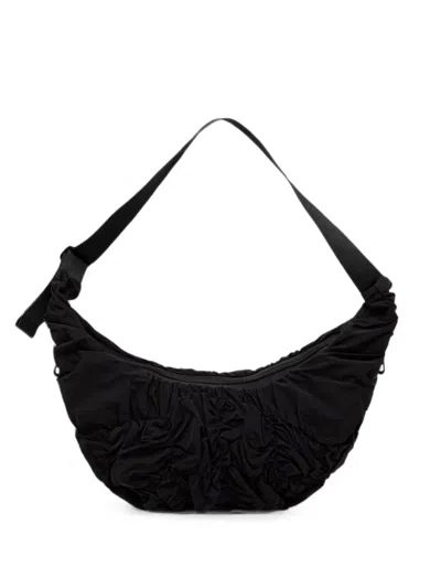 Côte & Ciel Ruched Tote Bag In Black