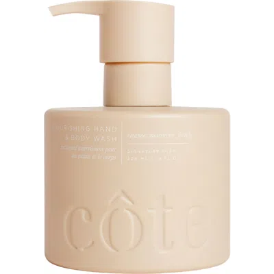 Cote Beauty Nourishing Hand & Body Wash In Sand
