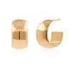 Cote Cache Women's Gold Bold Hoop Earrings In Gold