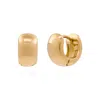 Cote Cache Women's Mini Bold Gold Huggie Hoop Earrings In Gold