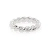 Cote Cache Women's Silver Chunky Twist Ring In Silver