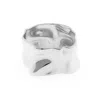Cote Cache Women's Silver Wave Ring In Silver