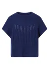 Cotélac Debardeur Sweater In Navy In Blue