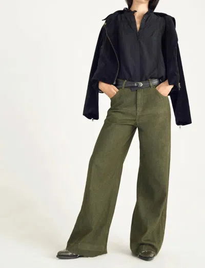 Cotélac High-waisted Wide-leg Jeans In Mousse In Multi