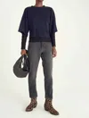 Cotélac Merino Wool Sweater In Sapphire In Blue