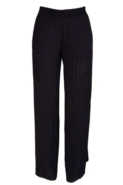 Cotélac Women's Wide Leg Pant In Black