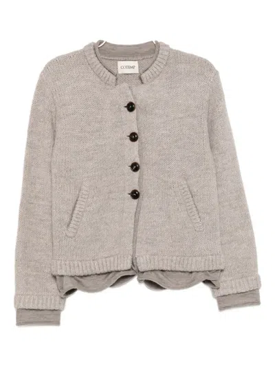 Cotemp Nolita Cardigan In Gray