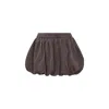 Cótier Denim Women's Brown Vella Skirt