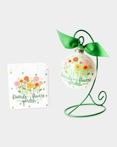Coton Colors Friends Are Flowers Christmas Ornament With Stand