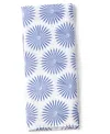 Coton Colors Iris Blue Burst Kitchen Towel In Blue