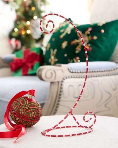 Coton Colors Large Ornament Stand, Red/white