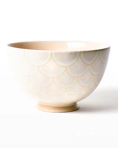 Coton Colors Layered Arabesque Footed Bowl In Neutral