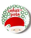 Coton Colors North Pole Cookies For Santa Plate In Multi 1