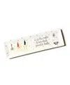 Coton Colors O Holy Night In Color Skinny Rectangle Tray In White