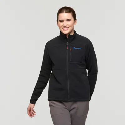 Cotopaxi Abrazo Fleece Full-zip Jacket In Black