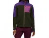 Cotopaxi Abrazo Fleece Full-zip Jacket In Black Violet/woods In Multi