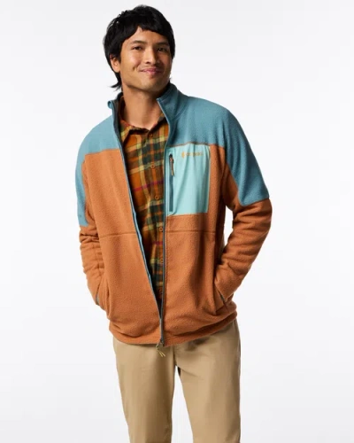Cotopaxi Abrazo Fleece Full-zip Jacket In Blue