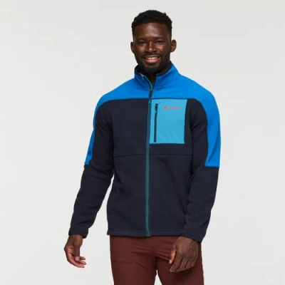 Cotopaxi Abrazo Fleece Full-zip Jacket In Blue