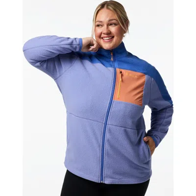 Cotopaxi Abrazo Fleece Full-zip Jacket In Blue
