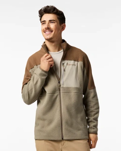 Cotopaxi Abrazo Fleece Full-zip Jacket In Brown