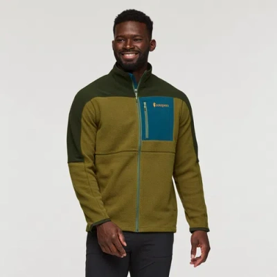 Cotopaxi Abrazo Fleece Full-zip Jacket In Green