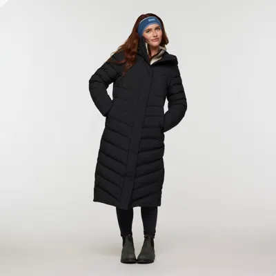 Cotopaxi Alivio Down Long Parka In Black
