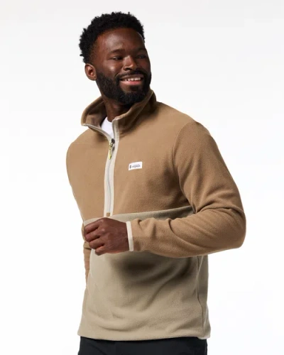 Cotopaxi Amado Fleece Pullover In Brown