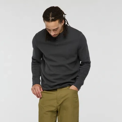 Cotopaxi Atajo Long-sleeve Waffle Henley In Gray