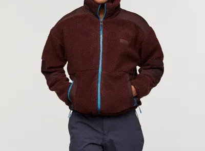 COTOPAXI BACANO FLEECE JACKET IN CHESTNUT AND COFFEE