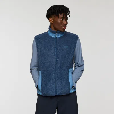 Cotopaxi Bacano Fleece Vest In Blue