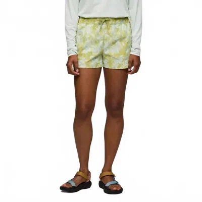 Cotopaxi Brinco Print Short In Galactic Lemongrass In Green