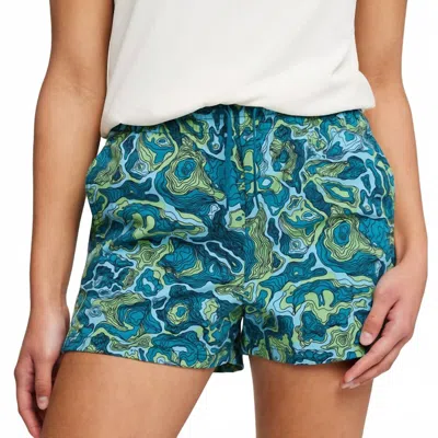 Cotopaxi Brinco Short In Gulf & Kelp Print In Multi