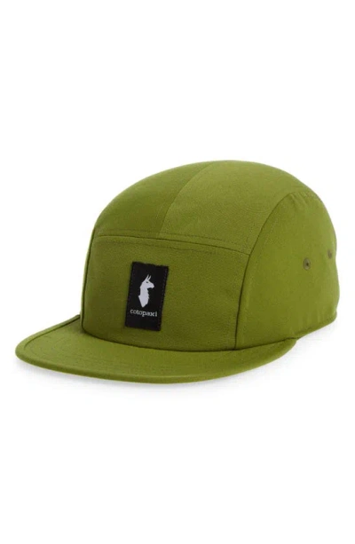Cotopaxi Cada Recycled Five Panel Hat In Green