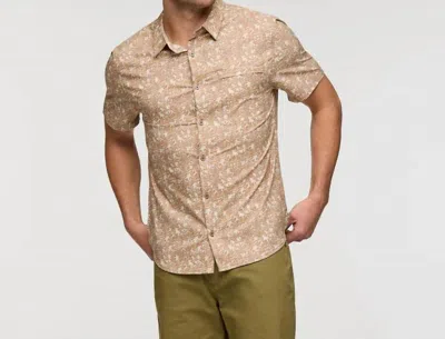 Cotopaxi Cambio Button Up Shirt In Seaweed Reishi In Multi