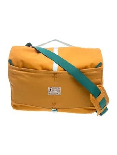 Pre-owned Cotopaxi Canvas Shoulder Bag In Brown
