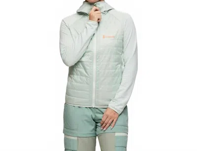 Cotopaxi Capa Hybrid Insulated Hooded Jacket In Foam In Green