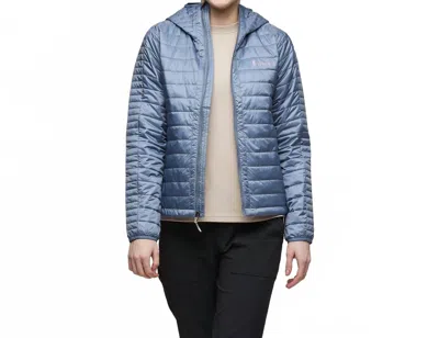 Cotopaxi Capa Insulated Hooded Jacket In Tempest In Transparent
