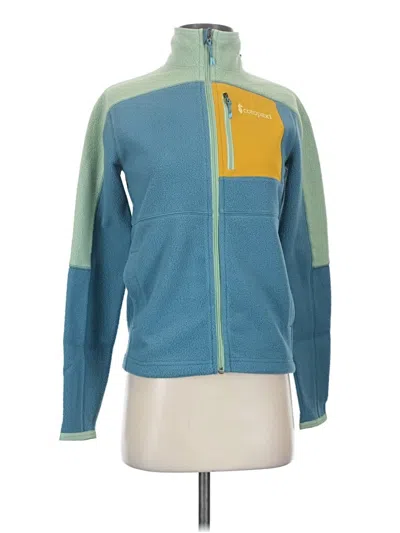 Pre-owned Cotopaxi Cardigan Sweater In Teal