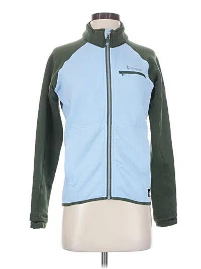 Pre-owned Cotopaxi Cardigan Sweater In Teal