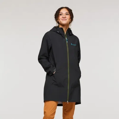 Cotopaxi Cielo Rain Trench In Black