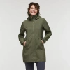 Cotopaxi Cielo Rain Trench In Green