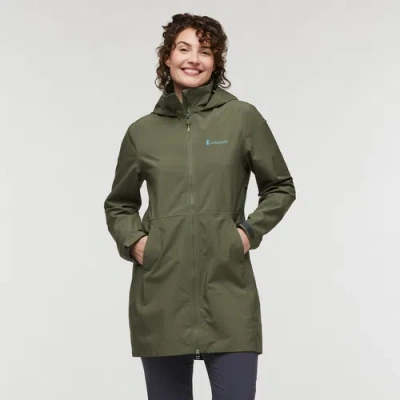 Cotopaxi Cielo Rain Trench In Green