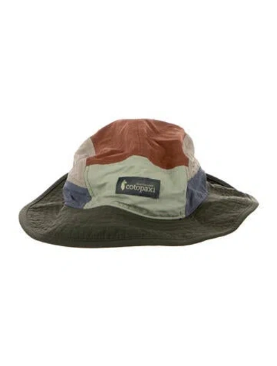 Pre-owned Cotopaxi Color Block Baja Hat In Green