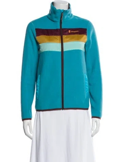 Pre-owned Cotopaxi Colorblock Pattern Jacket In Blue