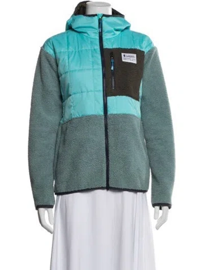 Pre-owned Cotopaxi Colorblock Pattern Jacket In Blue